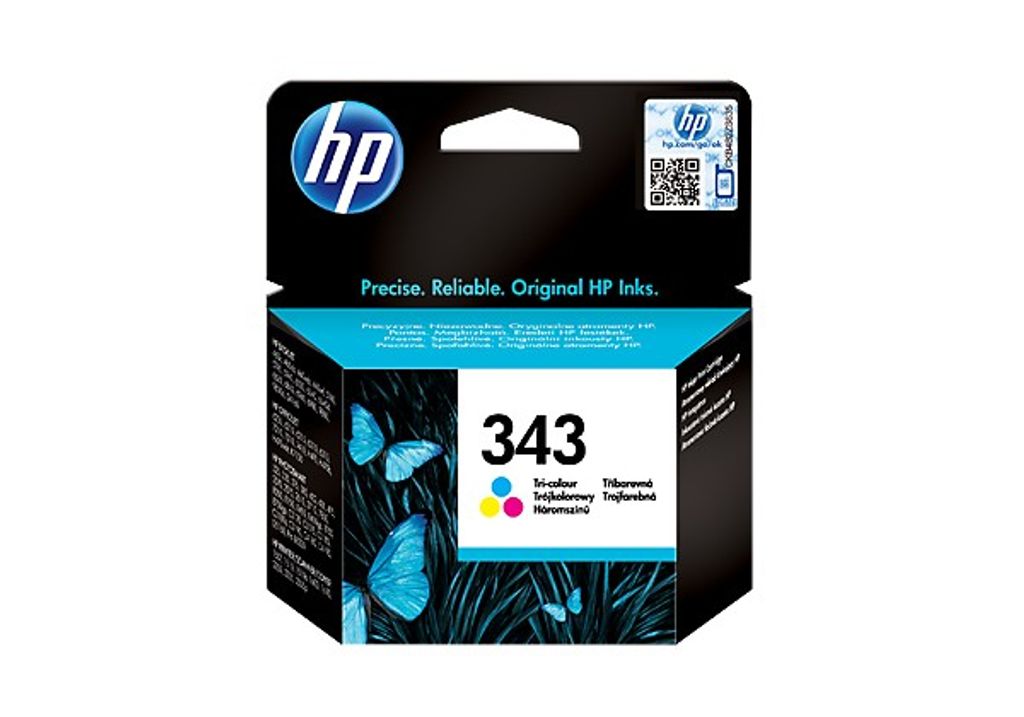 HP 343, Cyan, Magenta, Gelb, Standard, 20 - 80%, 0 - 40 °C, HP Deskjet 460c/cb/wbt/wf, Deskjet 5740, 5745, 5940, Deskjet 6520, 6540, 6540d, 6620, ...