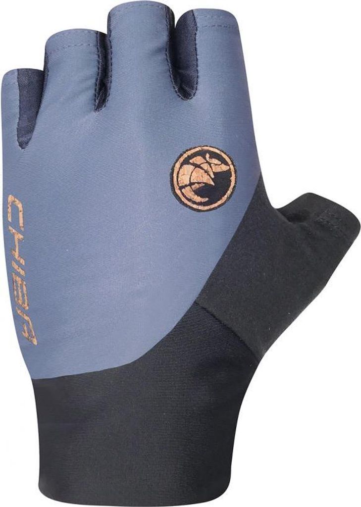 CHIBA BioXCell Eco Pro - Radhandschuhe dunkelgrau, L, ergonomische Polsterung