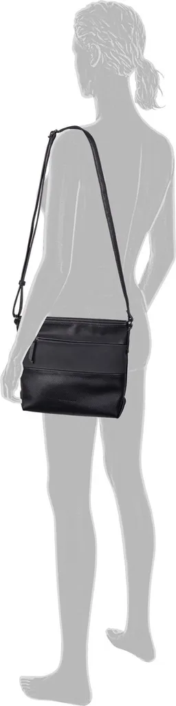Tom Tailor Nicolina Cross Bag M Borsa a tracolla Borsa a tracolla, Colore:Nero misto