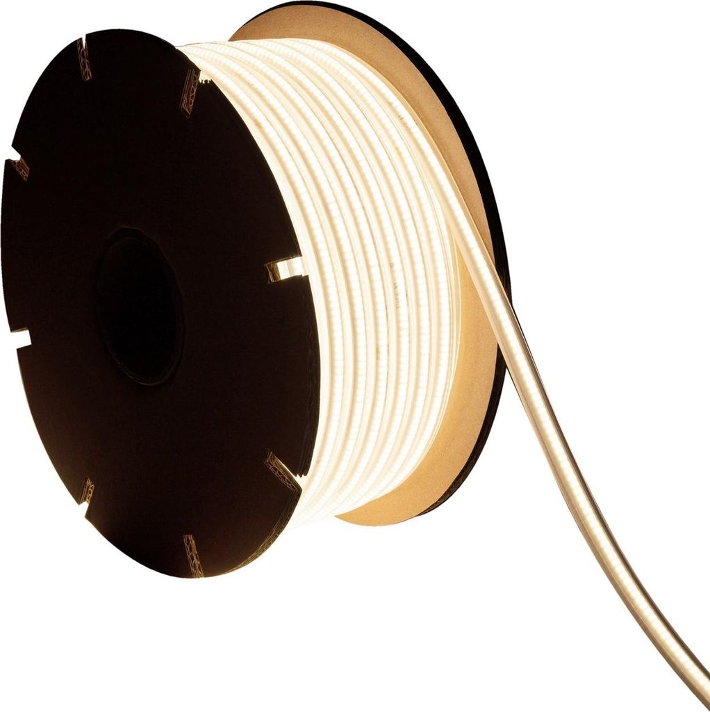 LED-Streifenrolle Dimmbar 220V COB 320 LED/m 50m 8W/m Produktbild 