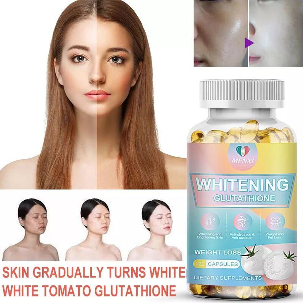 Glutathion blanchissant 500 mg (120 gélules) Complément