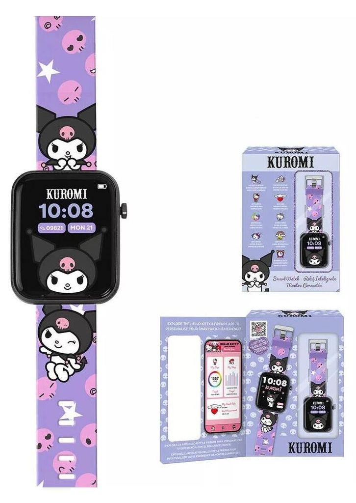 Smartwatch Hello Kitty Kuromi Immagine del prodotto 