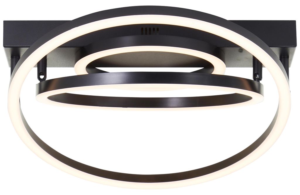 BRILLIANT LED-Deckenleuchte Pedley, 29,8 W, 3000 K, EEK: E, 3800 lm, IP20, schwarz