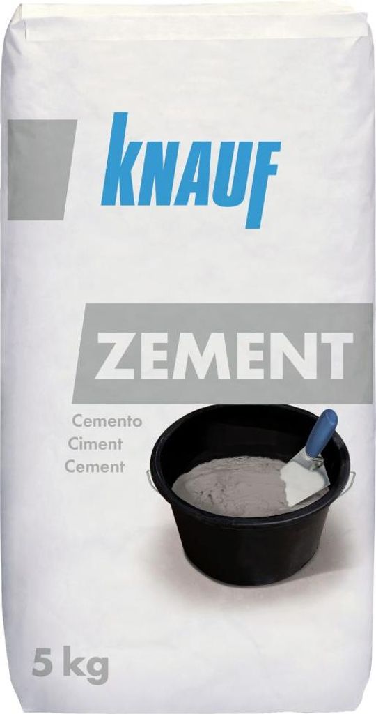 Knauf Zement PZ 45 F für Beton- und Mörtelmischungen 5 kg/ Produktbild 