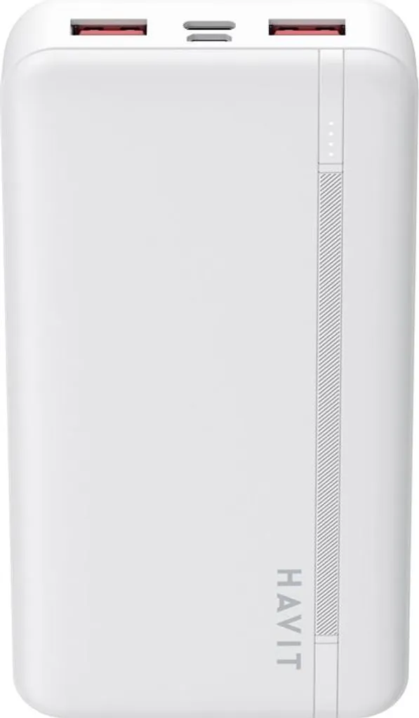 Havit PB92 Powerbank 20000mAh Blanc - Batterie Externe Haute Capacité
