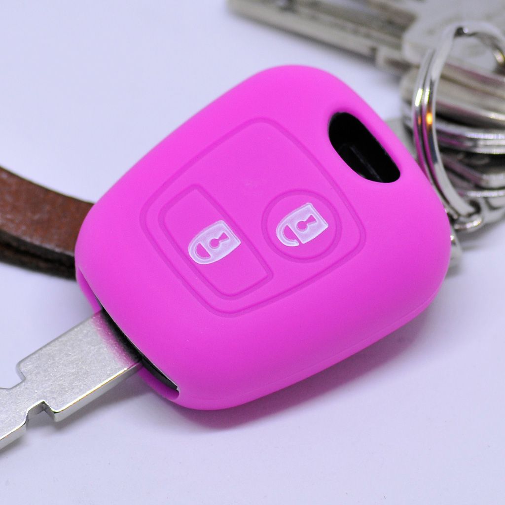 Auto Fernbedienung Funk Schlüssel Ersatz Gehäuse 2 Tasten für Peugeot 206  CC +