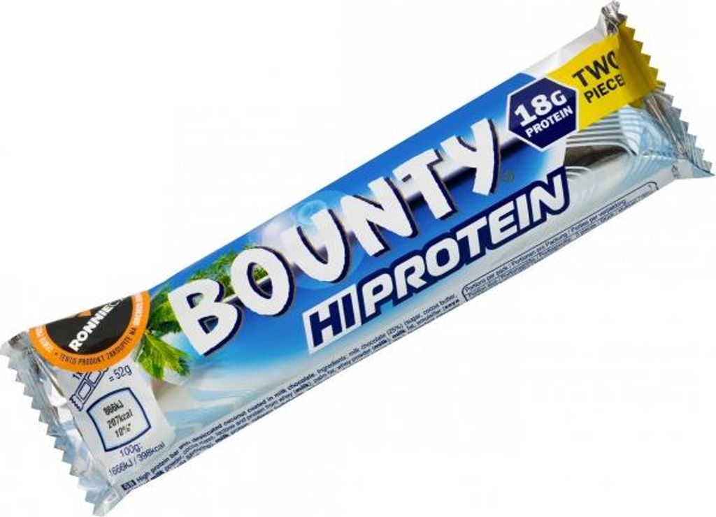 Bounty HiProtein Bar, 52 g, kokos Obrázok produktu 