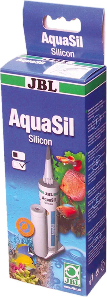 JBL Aquasil 80ml Silicone Transparent 6139100 - Joint Aquarium Invisible