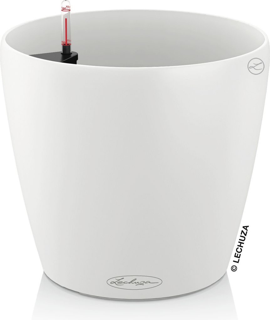 LECHUZA-Pot de plantes CLASSICO Color 35 Blanc | Pot de Image du produit 