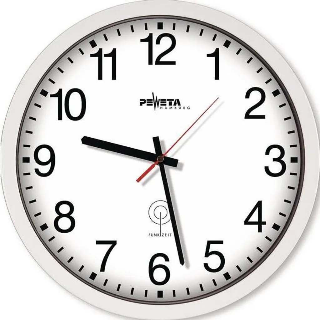 Soluzione Oraria PEWETA 55.131.311: Orologio Radiocontrollato Ø35cm
