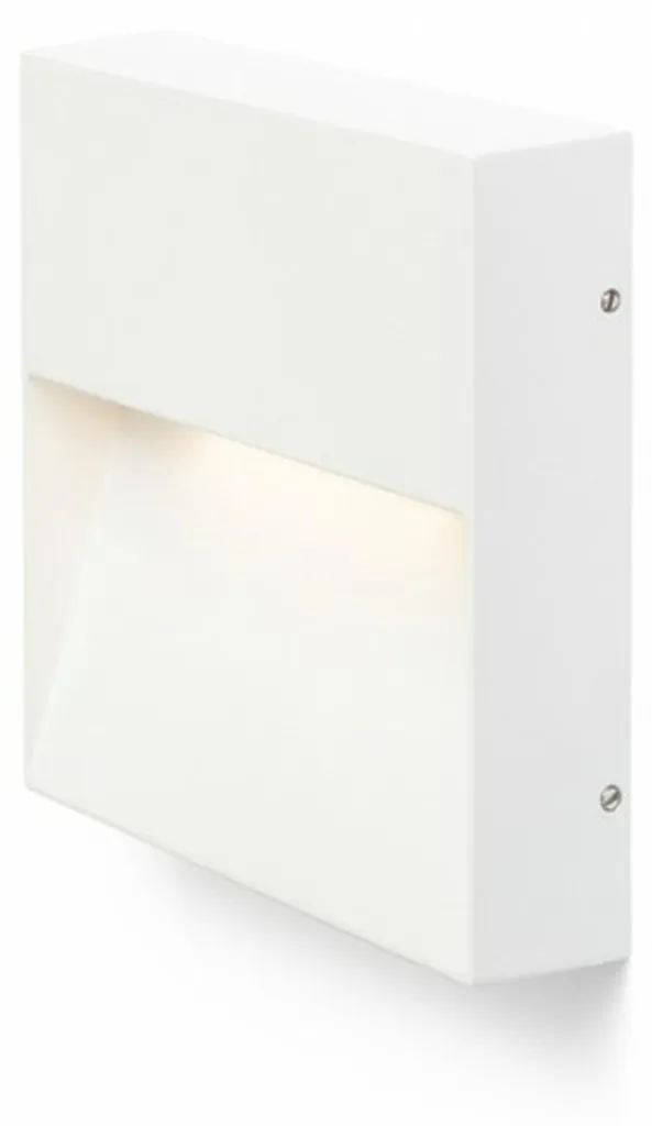 Éclairage Terrasse LED Blanc AQILA SQ 6W IP54 3000K Lampe Murale 230V