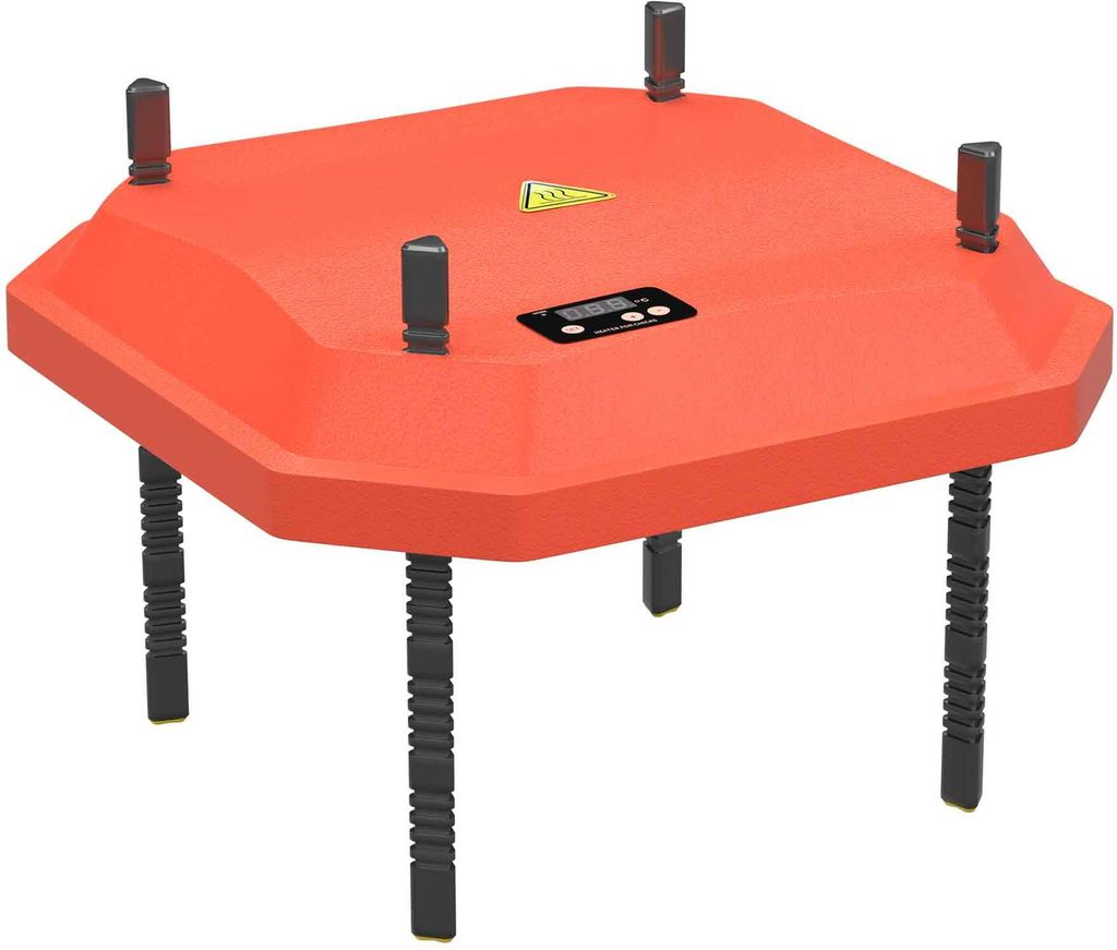 Fudajo 40x55cm piastra riscaldante per pulcini con Immagine del prodotto 