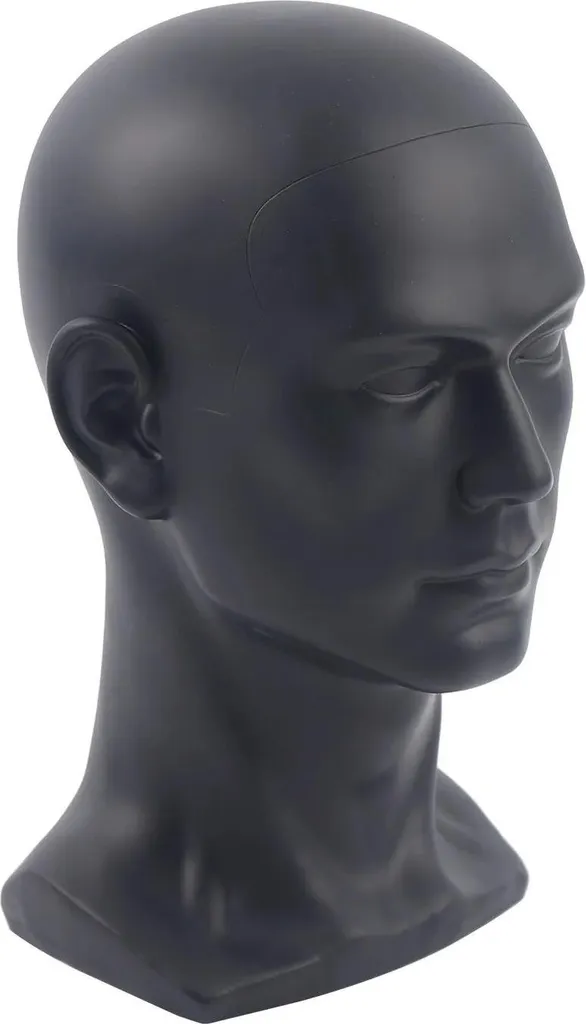 Tête de mannequin homme PVC : évitez la déformation de vos perruques
