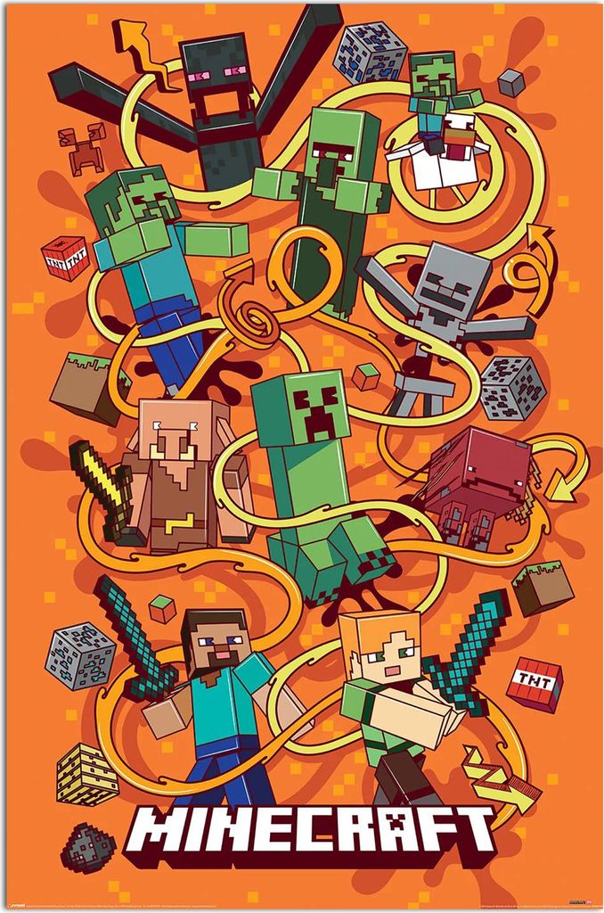 Minecraft - Funtage Montage - Poster