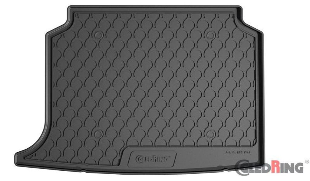 Gledring Kofferraumwanne Schwarz Gummi für MG ZS SUV