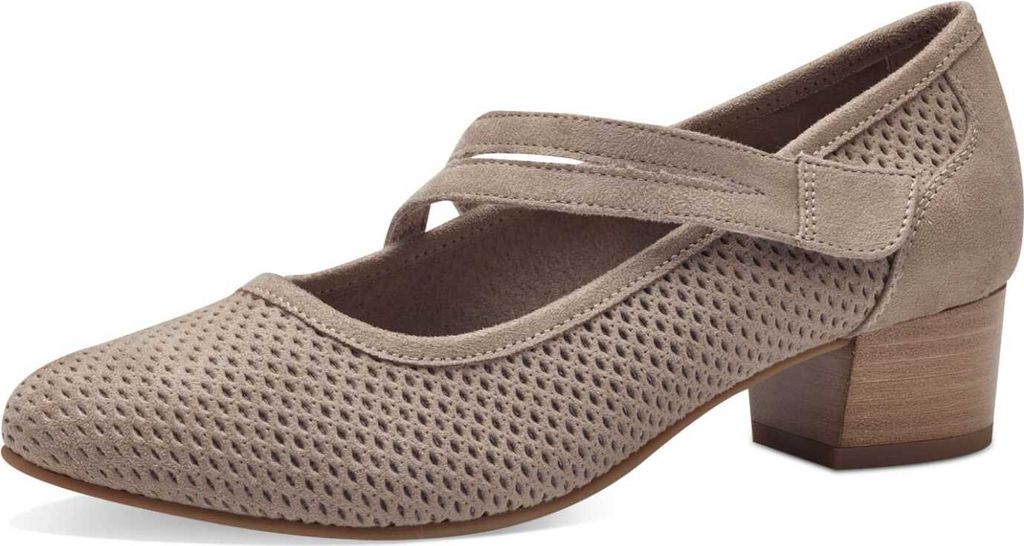 Jana Riemchenpumps Damen 31373239393032 Grau 41 EU