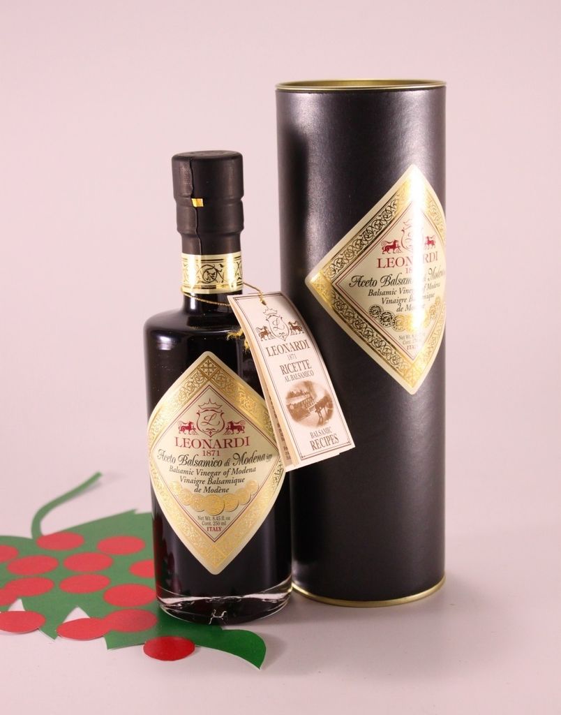 Balsamessig aus Modena IGP 'Capsula nera' 250 ml. - Acetaia Leonardi