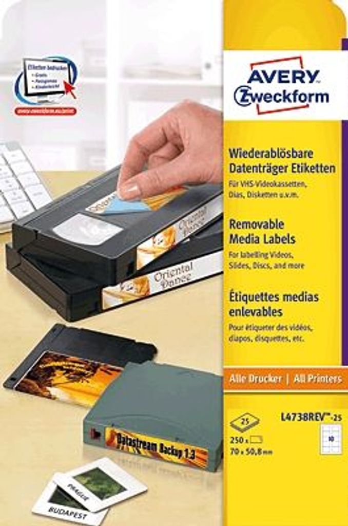 AVERY Zweckform Disketten-Etiketten