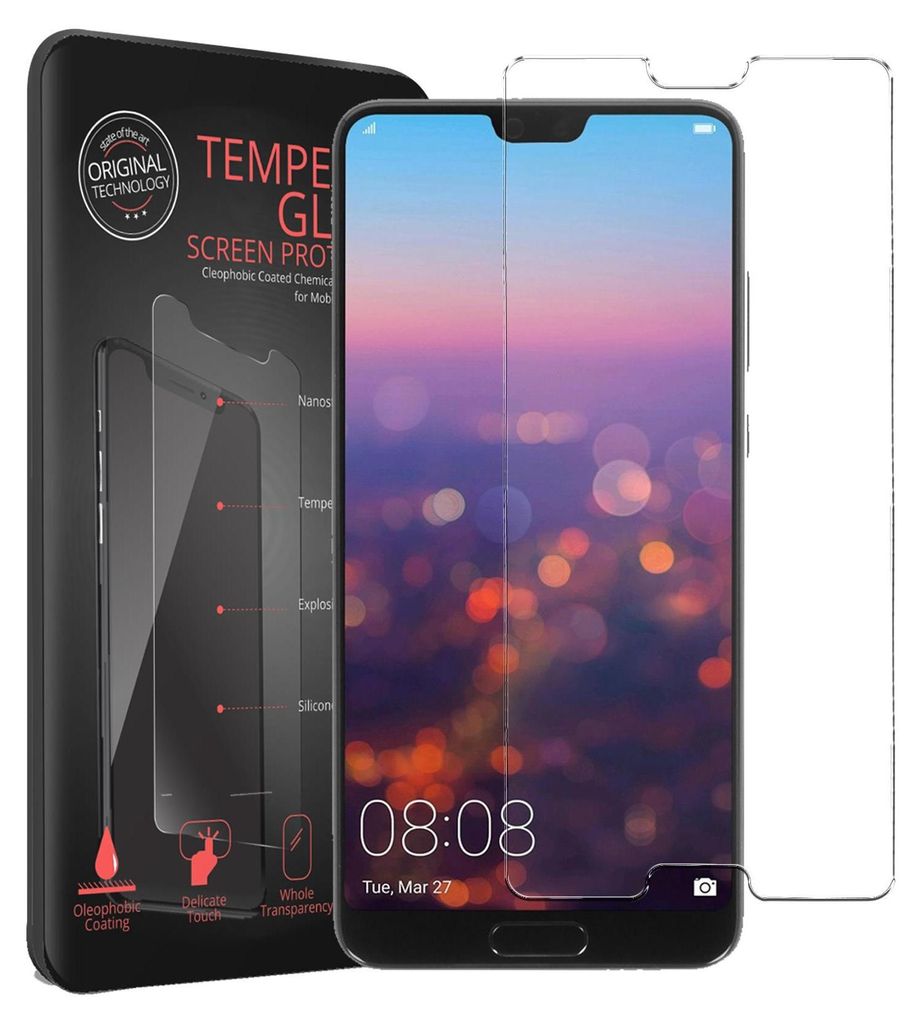 2x vetro blindato per Huawei P20 pellicola protettiva in Immagine del prodotto 
