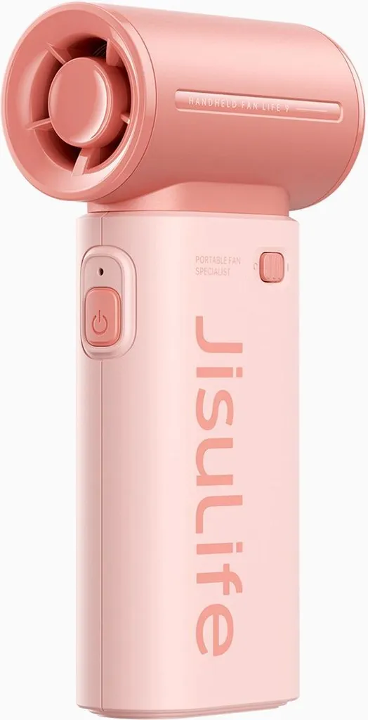 Mini Ventilatore per Bambini e Mamme JisuLife Life9 Rosa 5000mAh