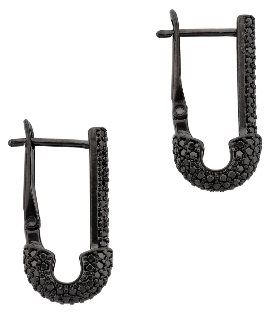 NAHIMA damen ohrringe - schwarz, onesize