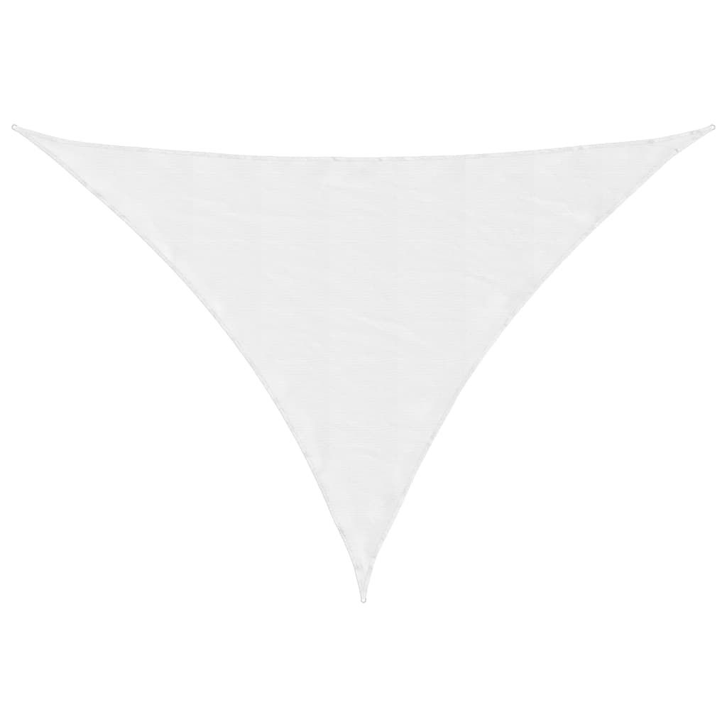 Sonnensegel Weiß 7x5x5 m 100% Polyester Oxford