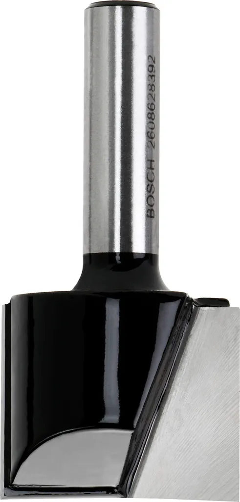Bosch Standard for Wood - Fresa per arrotondare - per legno massiccio morbido, legno massiccio duro, materiali a base di legno - Dritta - 15 mm - Lunghezza: 51 mm (2608628387)
