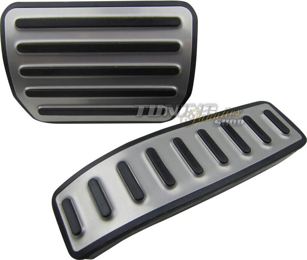 Original Audi Edelstahl Pedale Pedalkappen Sportpedale SET DSG für Audi Q7 4L