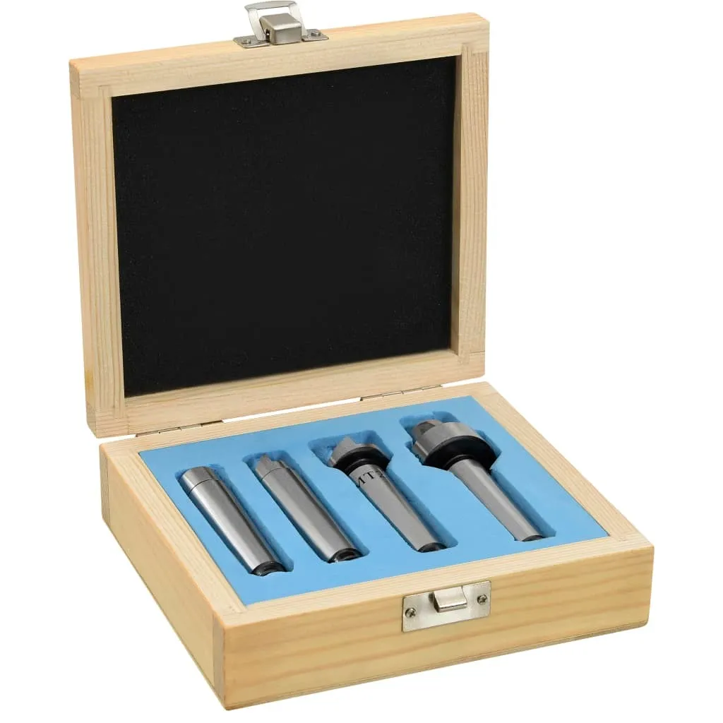 Kit pour Tournage entre Pointes MT2 Acier - 4 Accessoires Indispensables