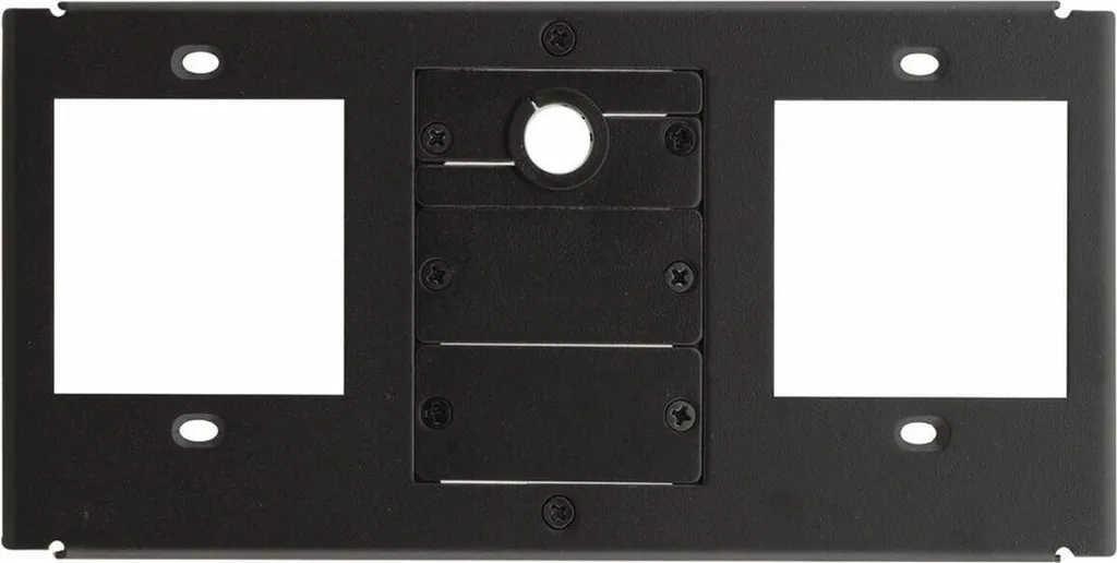 Châssis Kramer T4F-23 pour 2 Prises de Courant avec 2 Plaques Pleines