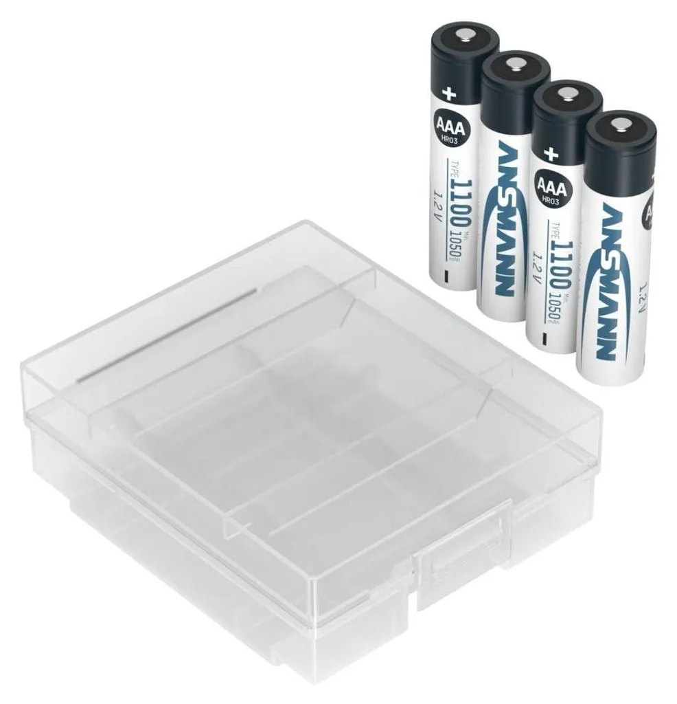 Batteries Rechargeables AAA haute capacité 1050mAh ANSMANN Micro