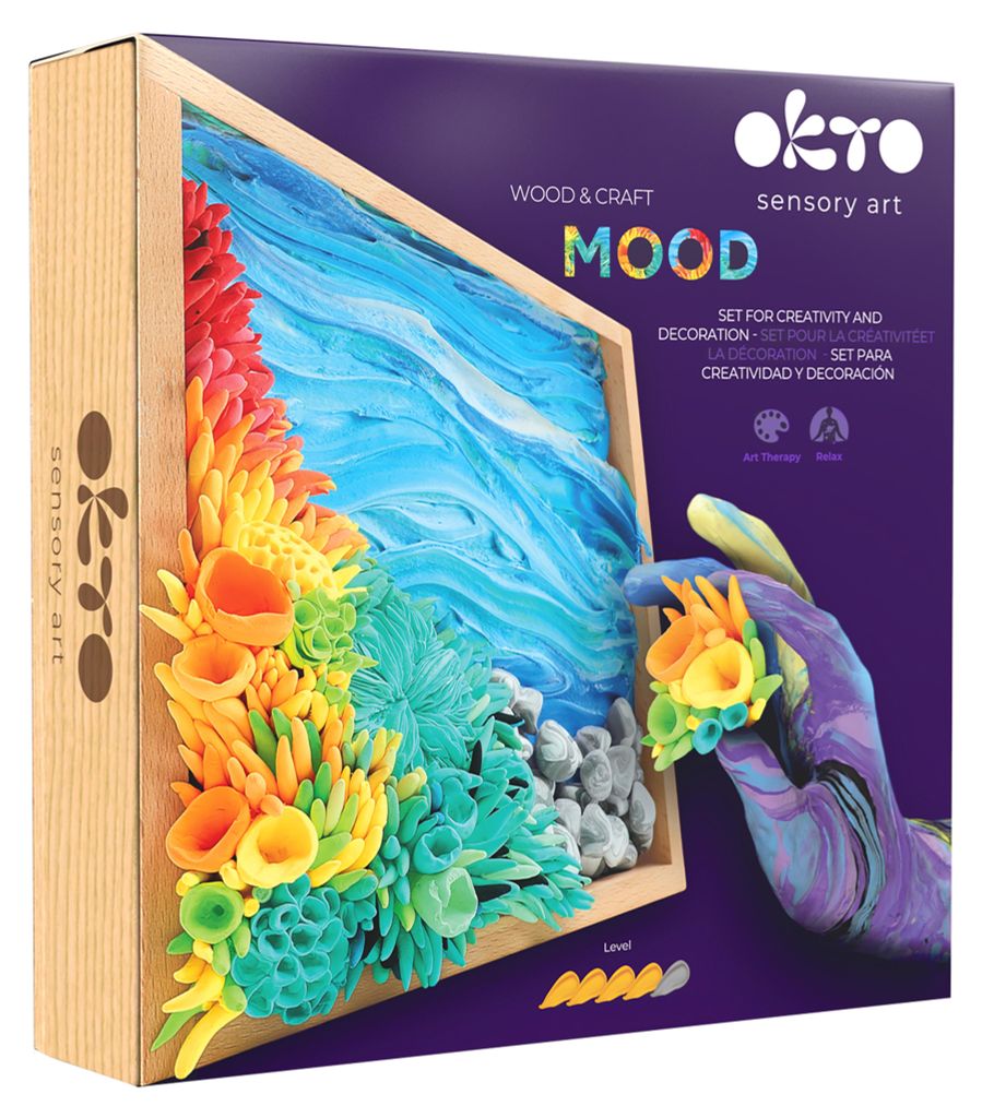 Penová hlina Okto Ocean Calm 10015 Viacfarebná 21 x 21 x 5 Obrázok produktu 
