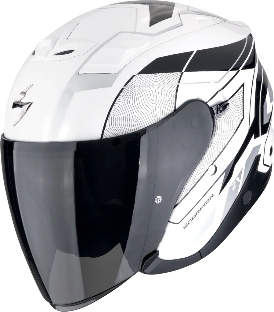 Casque Jet Ouvert Scorpion EXO Z1 Vue Idéal pour Scooter et Été XS