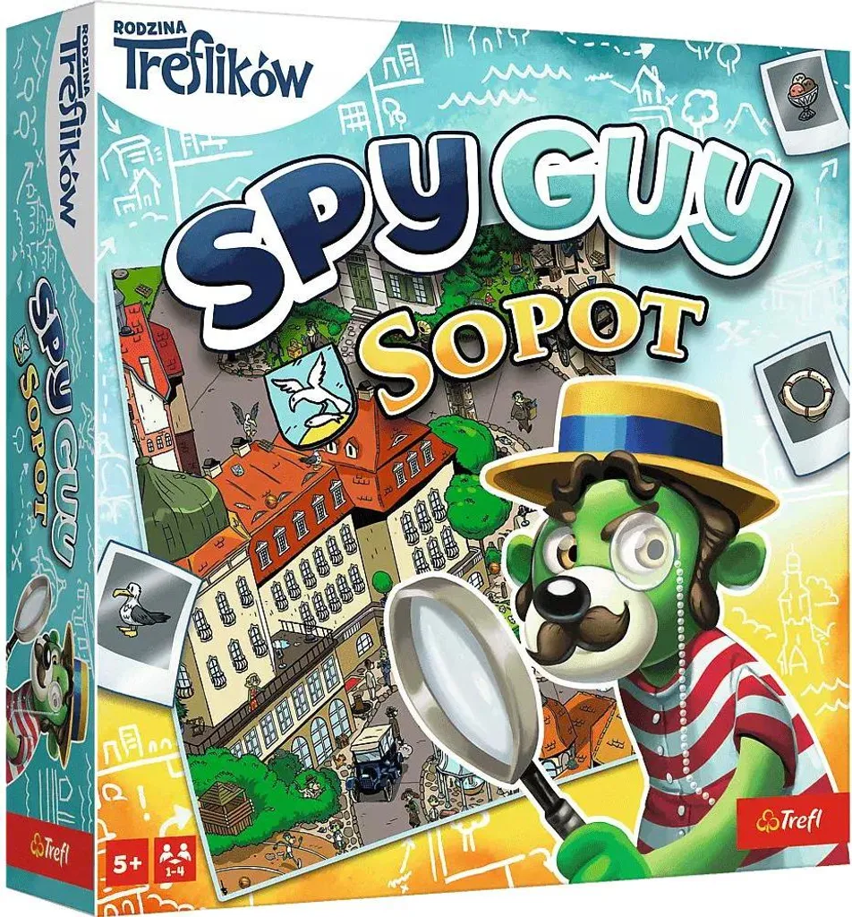 Jeu Coopératif Spy Guy Sopot - Activité Ludique pour Enfants et Famille