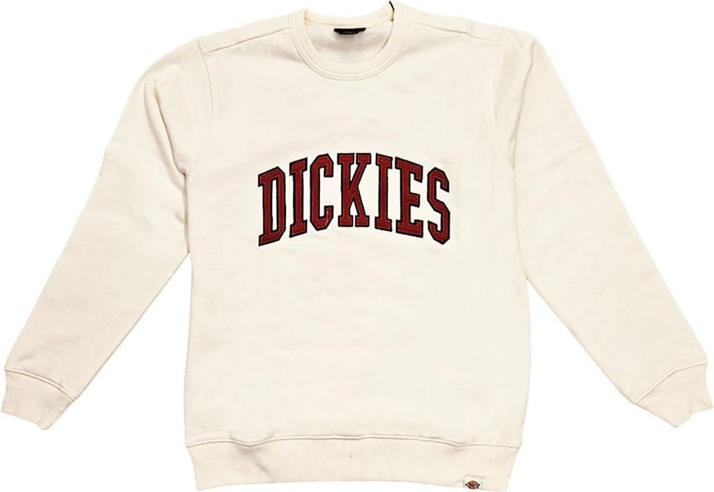 Dickies Herren Sweater Aitkin white/red XL