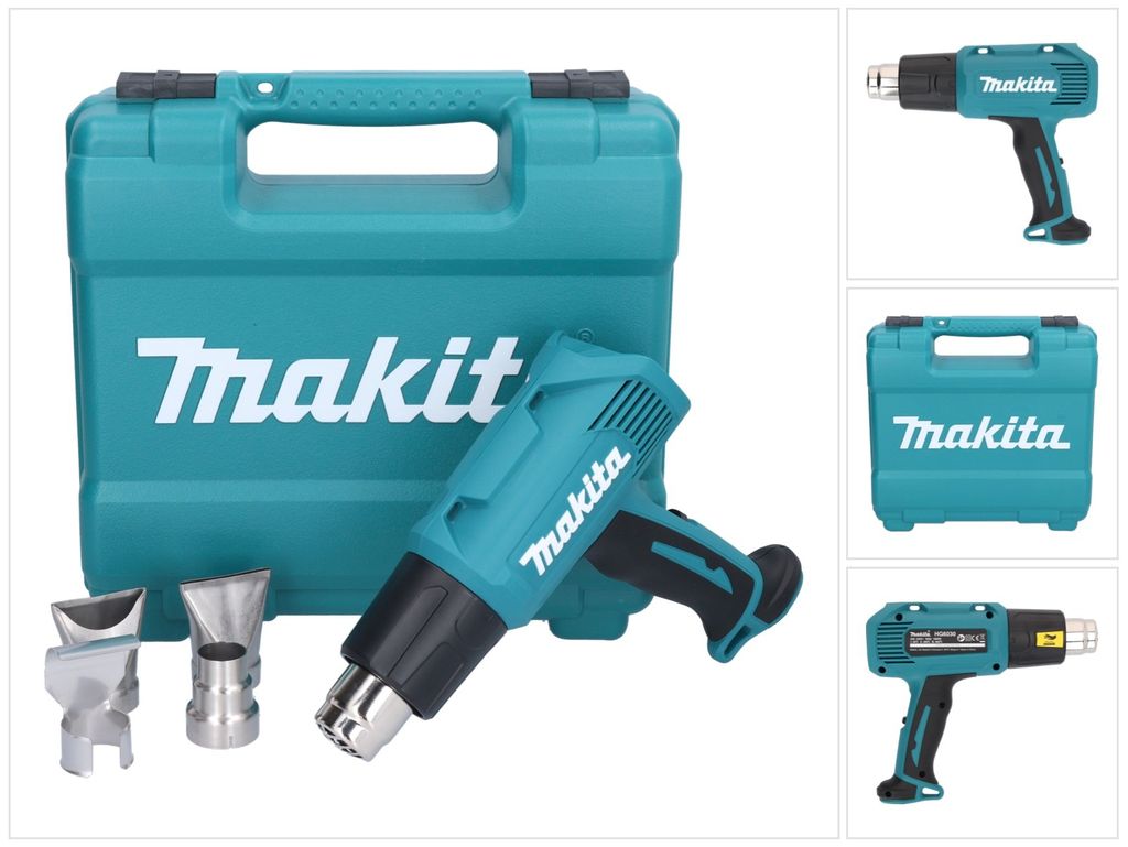 Makita HG 6030 K Pistola termica 1800 W 50 - 600 C + 4 x Immagine del prodotto 