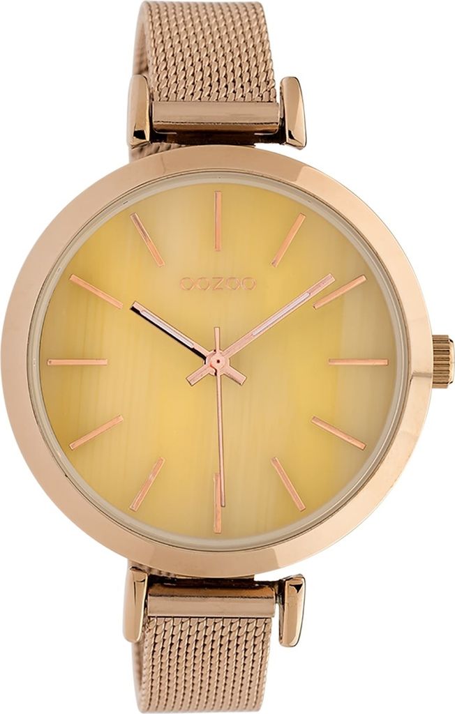 Oozoo Armbanduhr rosegold Metall Timepieces Damen Analog-Quarzuhr UOC10470