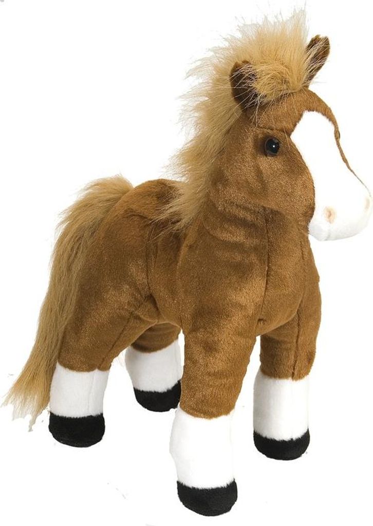 Wild Republic Plusch Kuschelpferd - braun - 30 cm - Pferde Produktbild 
