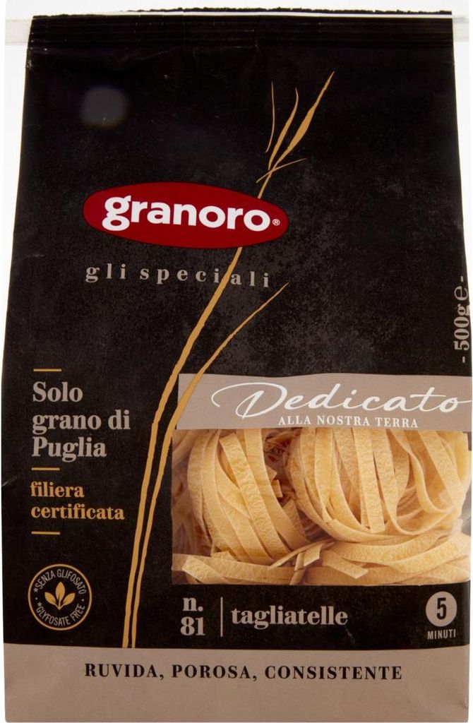 Granoro Tagliatelle Nidi, 6mm, Bandnudelnester No.81 - 500g Produktbild 