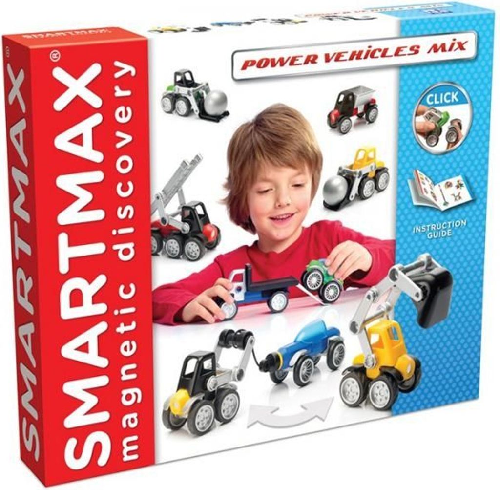 SmartMax Power Vehicles - Mix, Zestaw pojazdów, 3 lat(a), Zdjęcie produktu 
