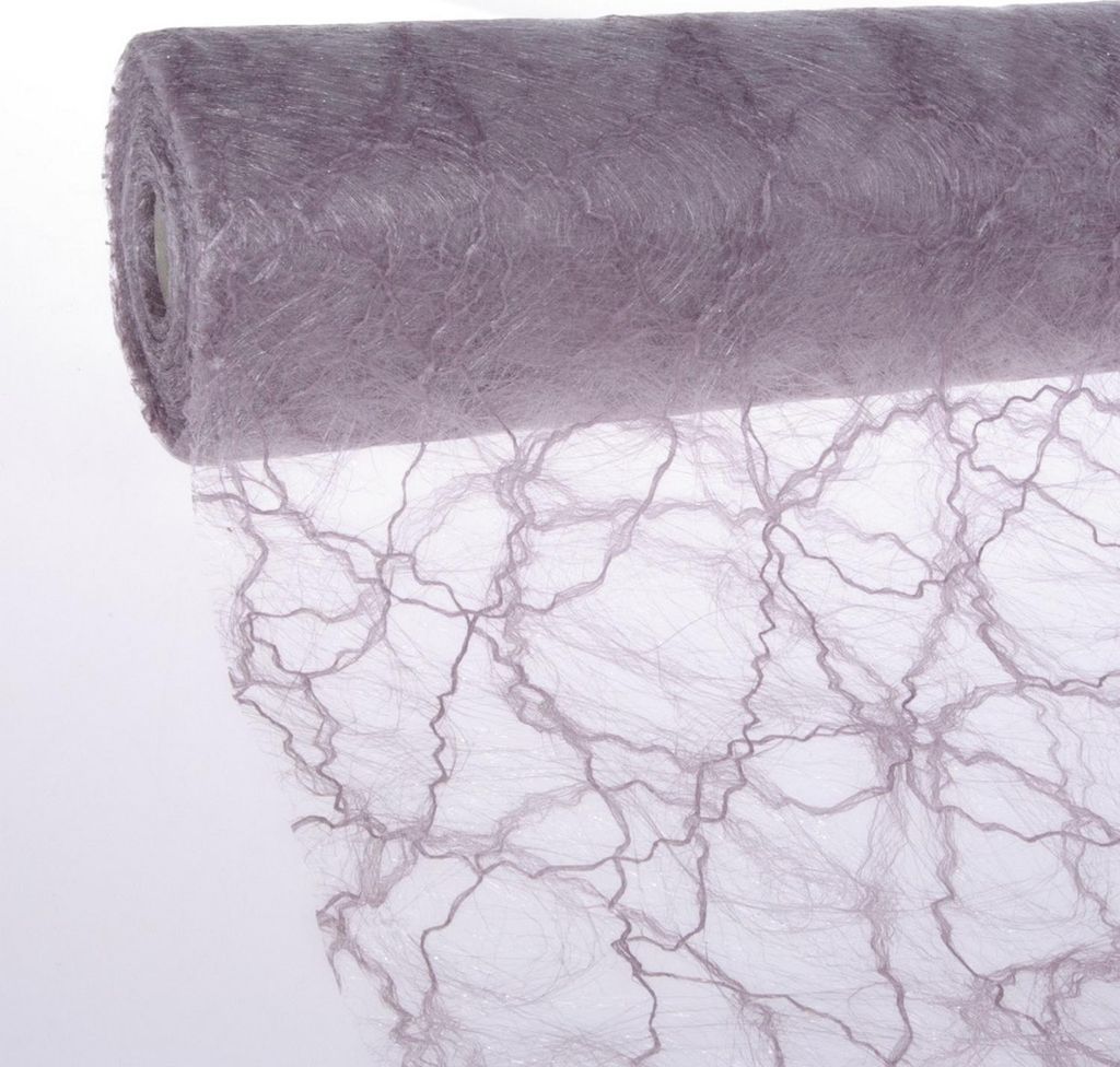 Sizotwist Tischband - Tischläufer - Pastellviolett - 20 cm Breite - 25 Meter Rolle - 81-200-25-046