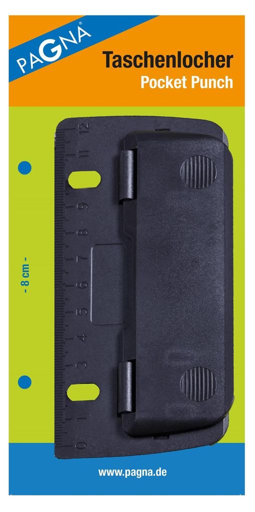 Taschenlocher Pocket Punch schwarz
