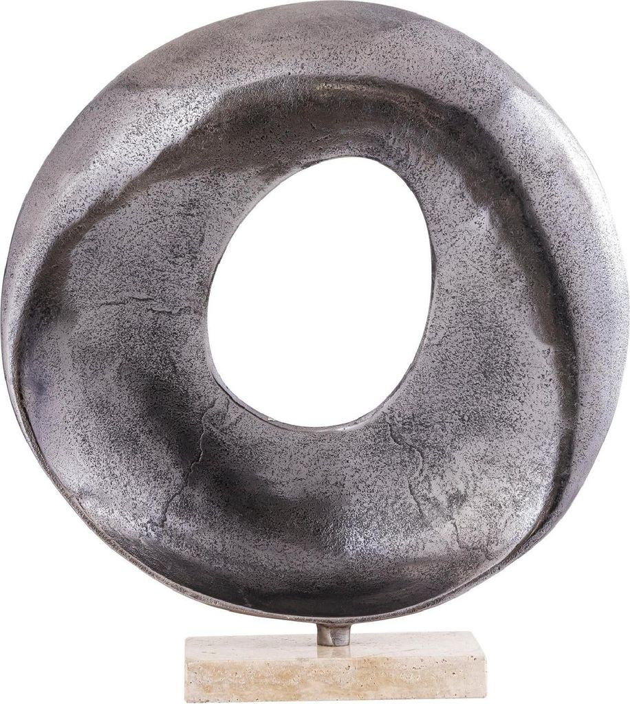 PTMD - Daweson-Statue - Silber - 38 x 10 x 41 cm