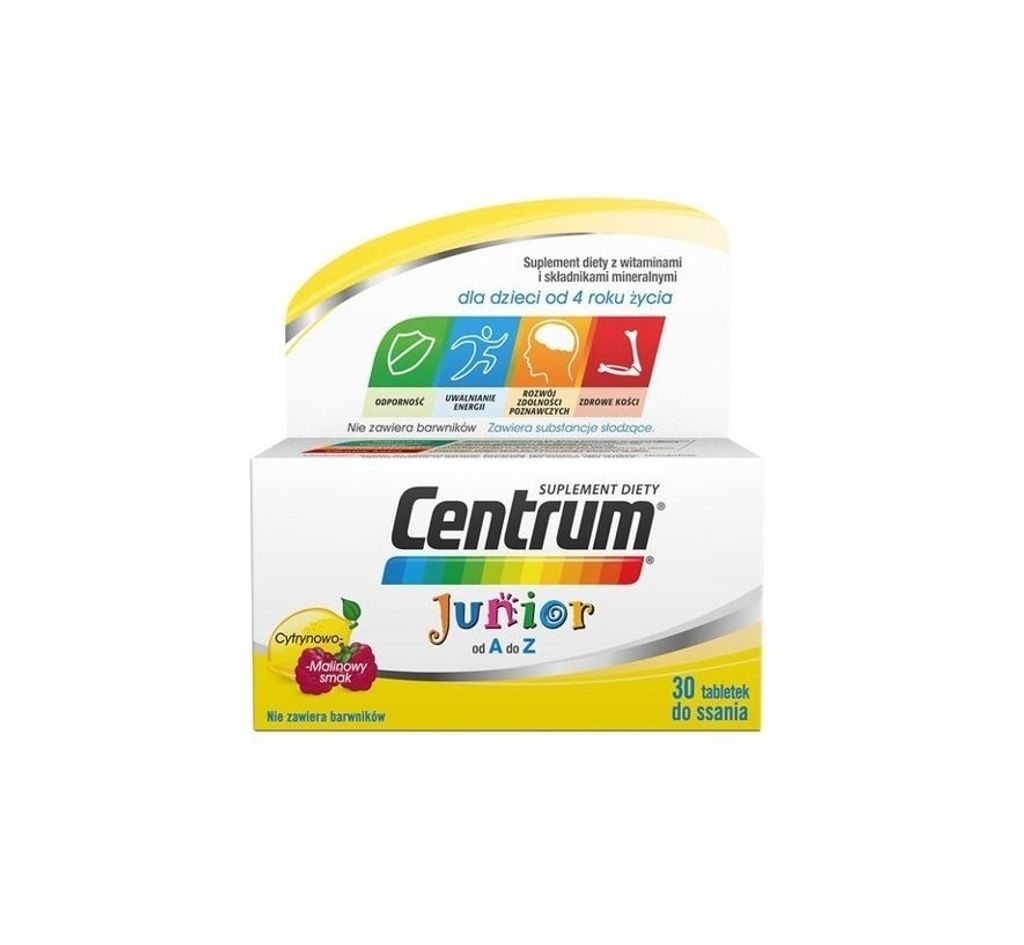 Centrum Junior, 30 tabletek do ssania Zdjęcie produktu 