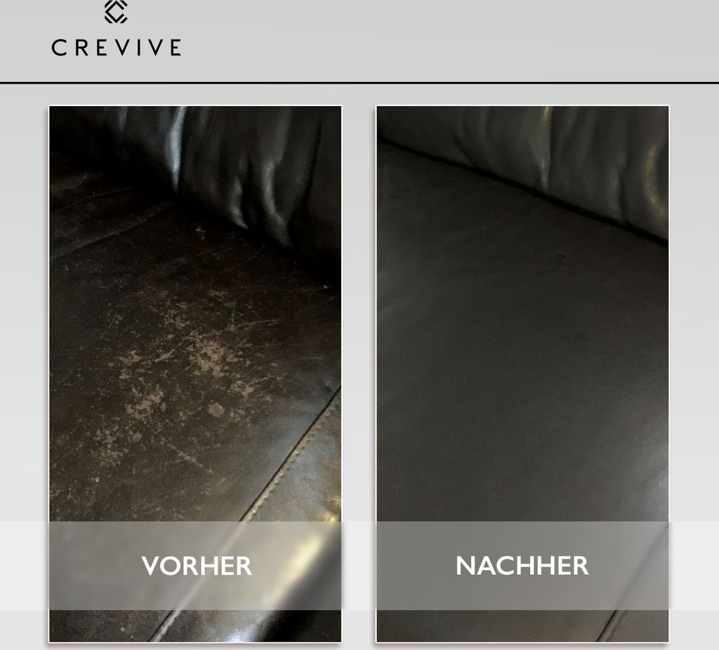 CREVIVE Lederreiniger 250 ml & Leder Reparatur Set Weiß 300 Produktbild 3