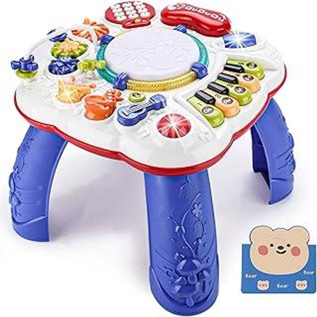 Spielzeug Ab 1 Jahr - Baby Spielzeug 6 in 1,Baby Abenteuer Spieltisch Kinderspielzeug Spieltisch ab 1 2 Jahre 9 Monate Ostern Geschenke Ostergesche...