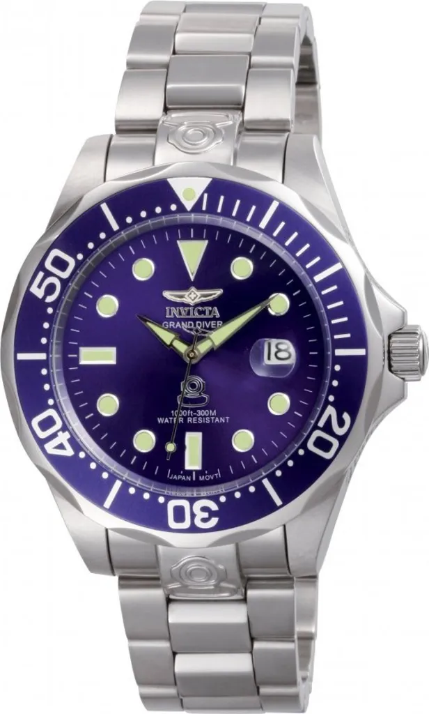 Acquista Invicta 3045 Grand Diver - Orologio Automatico Acciaio Blu