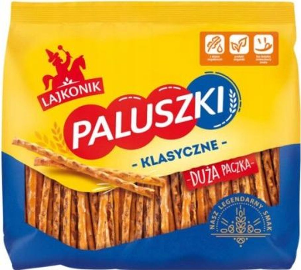 Lajkonik Paluszki Słone 300 g Zdjęcie produktu 