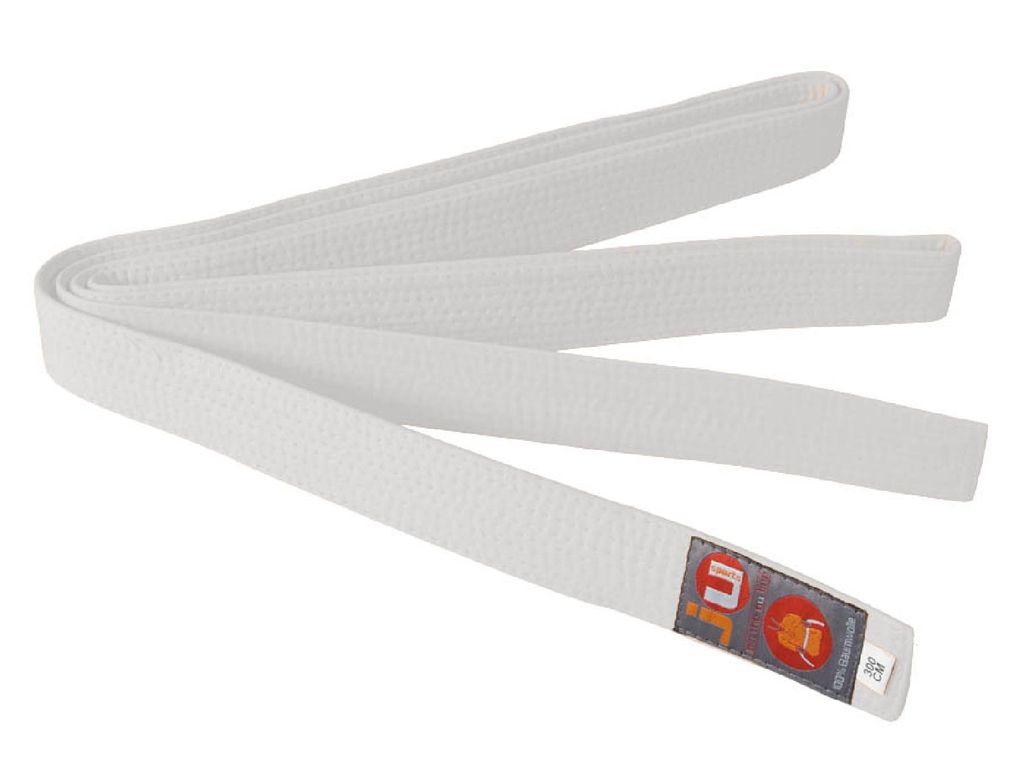 Ju-Sports Budogrtel Weiss Lnge 320cm