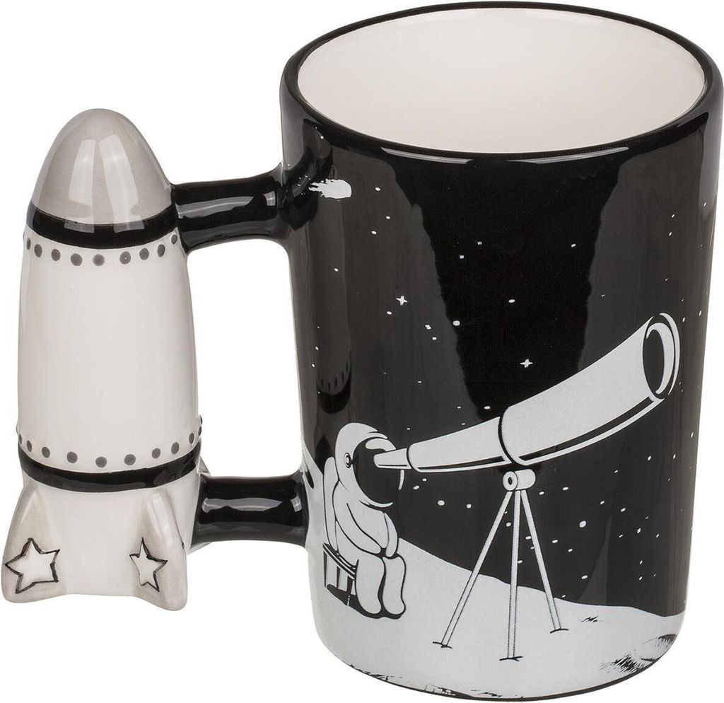 OOTB Hrnček astronauta s rukoväťou rakety Obrázok produktu 